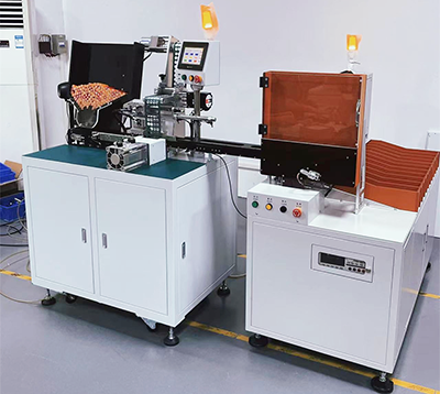 Battery barley paper sorting and sticking machine Battery barley paper sorting and sticking machine